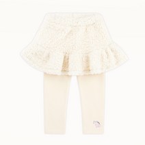 몰리멜리 여아용 플레어 밍크 기모 치렝스