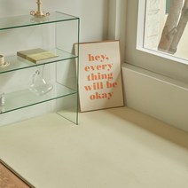 디온 젤리팝 PVC 유아 놀이방 매트 2p, 화이트 + 아이보리