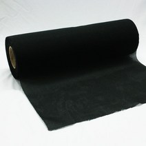 접착 실크 심지롤 30cm, 검정색, 1개