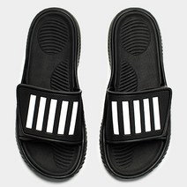 애슬라즈 남성용 스트라이프 벨크로 쿠션 슬리퍼 AZS-001