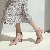 벨레페 아이런 스트랩 여성 펌프스 하이힐 7cm