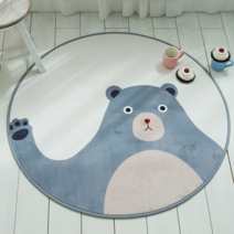 토탈케어 곰돌이 원형 러그