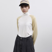 로켓런치 여성용 CONTRAST RAGLAN POLA TSHIRT