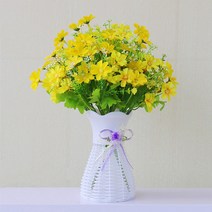 소니오 장식용 홈 테이블 멀티 조화 + 화병, TYPE 19 + 랜덤발송(화병 꽃)