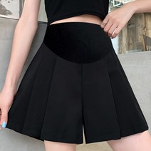 에이홉 와이드 임산부 주름 반바지