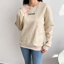 헤이진 Cooing 기모 라운드 맨투맨
