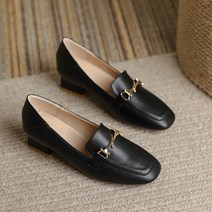 명양피프 여성용 미들힐 캐주얼 로퍼 YT_RA3348