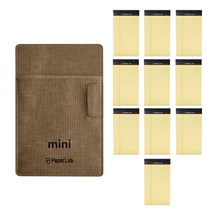 페이퍼랩 패드보드 Mini + 리갈패드 10p, 브라운(패드보드), 혼합색상(리갈패드), 1세트