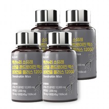 백년누리 소유래 소연골 콘드로이친 맥스 상어연골 플러스 12000 180g, 60정, 45g, 4개