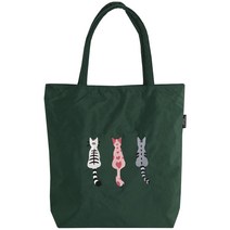 잭케빈 고양이 자수 쇼퍼백 JKSJ-S4090