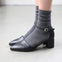 단골언니 블랑쉬 사이드 오픈 메리제인 힐 5cm