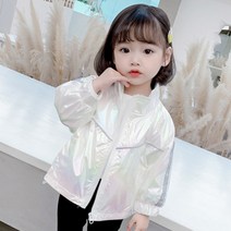 조이멀티 아동용 블링블링 바람막이 점퍼