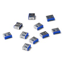 스마트키퍼 USB 포트락 다크블루 10p, UL03P1