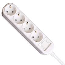 오성정밀 메인 스위치 멀티탭 4구, 2m, 1개