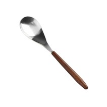 보겐 메이플 우드 커트러리 옻칠 우동스푼, 혼합색상, 1개