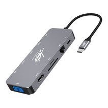 C타입 11in1 멀티허브 HDMI 포트 USB 11포트 닌텐도 넷플렉스 TV 연결 MBF-UC11IN1AC, 멀티허브 MBF-UC11IN1AC