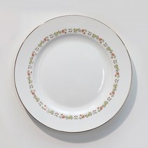 위즐리 빈티지 엔틱 브런치 접시, 1 매디슨 플라워