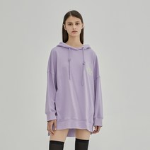 베이직하우스앤 B앤 쮸리뒤 프린트 후드 롱티셔츠 HUTS721A