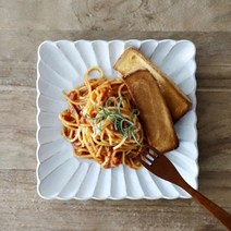 오체어스 시로 도자기 정사각접시 2p