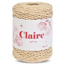 클레어 뜨개실 150g, 14 버터쿠키, 1개