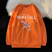 마켓A 카트베어 프린팅 맨투맨