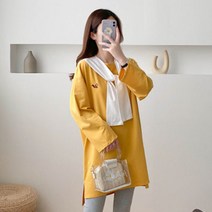 임산부 산후 수유 스웨터 투피스