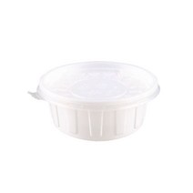 포장대장 일회용 국반찬용기 백색 231호 소 105 x 45 mm, 100개입, 1개