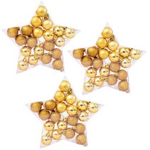 파티해 믹스볼 트리 장식 세트 20p x 3세트, 골드