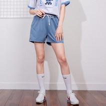 디어로라 여성용 코튼 특양면 3부 밴딩 반바지