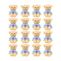 요롬코롬 테디베어 프랜즈 피규어 16p, 04 하트베어
