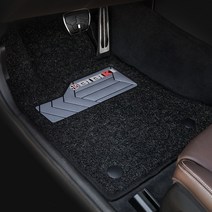 비비키 확장형 발판 코일카매트 1열 + 2열 세트, BMW i4 (G26) (2022년~), 블랙