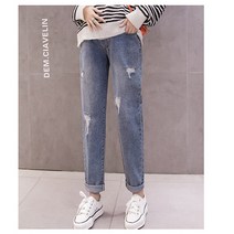 캐주얼 임부 데님팬츠
