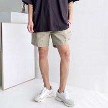 머시따 남성용 카고 워싱 포켓 반바지