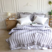 모달메종 시어서커 여름 차렵이불, 그레이