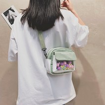 폼폼이 투톤 크로스백