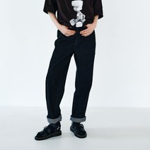 쥬시쥬디 여성용 J블랙 배기 진 JWDP126B