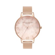 올리비아버튼 여성용 메탈시계 세미 프레셔스 38mm OB16SP0