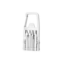 라포유 다기능 야외 캠핑 휴대용 접이식 스크루 드라이버 세트, 1세트