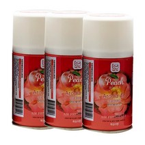 아로마에어 실내용 방향제 피어니피치, 3개, 280ml, 과일/트로피칼향