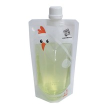생활을그리다 꼬꼬 스파우트 파우치 10 x 17 cm 200ml, 25개