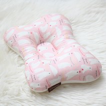 달콤베이비 에어매쉬 짱구 베개, 해피베어 핑크