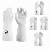 베로나 화이트 라텍스 니트릴 고무장갑 S, 5개, 1세트