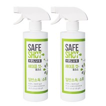 세이프샷 플러스 살균제 랜덤발송, 2개, 500ml