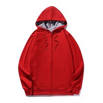 안다로미 하이라이트 무지 후드집업