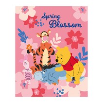 아이러브페인팅 디즈니 DIY PAINTING 곰돌이푸 40 x 50 cm, 핑크 블러썸