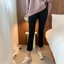 여성용 마스린 세미부츠 히든밴딩 코튼팬츠 PT6450K0B