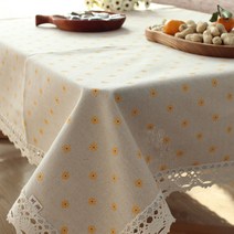 마켓A 유러피언 아트 레이스 테이블커버, TYPE4, 100 x 140 cm