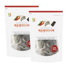 석하 매운 멸치 다시팩 10p, 2개, 150g
