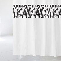 디자인수풀 샤워 커튼 SC621 L 1800 x 1880 mm + 스테인리스 고리 12p + 화이트 커튼봉 세트, 1세트, 멀티(혼합)컬러