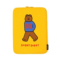 로마네 DONATDONAT 13 노트북 파우치, 도낫베어